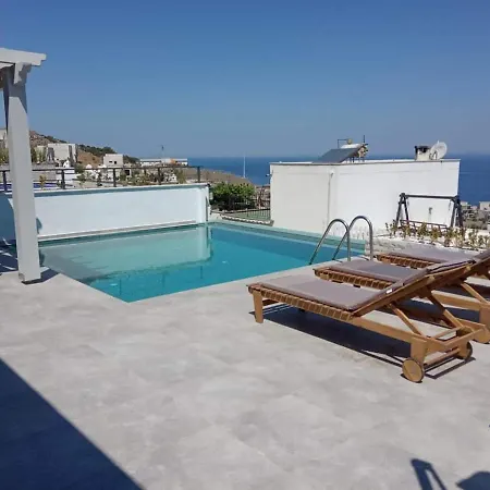 3 Bedroom-house, Private Pool, Bbq, Ocean View-bodrum Yalikavak וילה בודרום